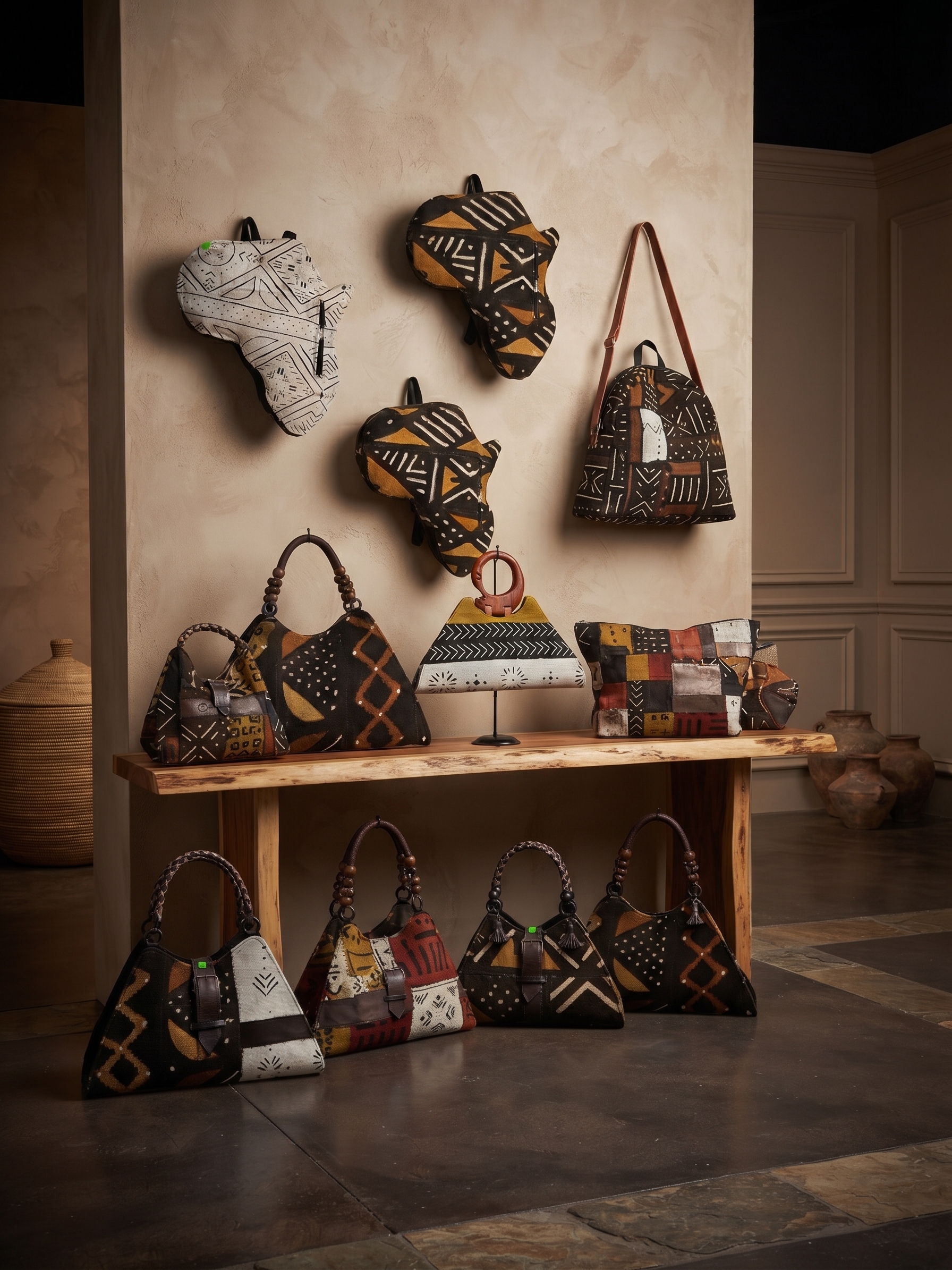 Mudcloth Bags